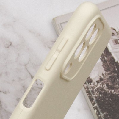 Чохол Silicone Cover Lakshmi Full Camera (A) для Samsung Galaxy M33 5G Песочный / Sand