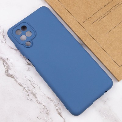 Чохол Silicone Cover Lakshmi Full Camera (A) для Samsung Galaxy M33 5G Синій / Navy Blue