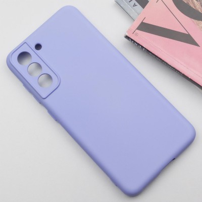 Чохол Silicone Cover Lakshmi Full Camera (A) для Samsung Galaxy S22+ Бузковий / Dasheen