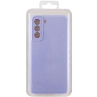 Чохол Silicone Cover Lakshmi Full Camera (A) для Samsung Galaxy S22+ Бузковий / Dasheen