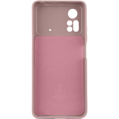Чохол Silicone Cover Lakshmi Full Camera (A) для Xiaomi Poco X4 Pro 5G Рожевий / Pink Sand