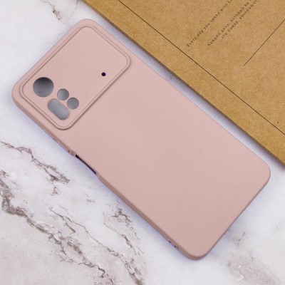 Чохол Silicone Cover Lakshmi Full Camera (A) для Xiaomi Poco X4 Pro 5G Рожевий / Pink Sand