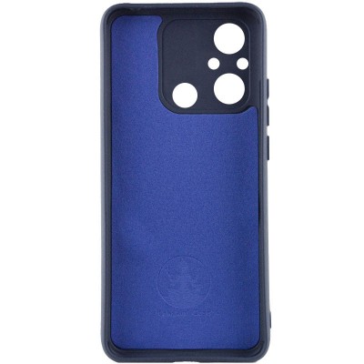 Чохол Silicone Cover Lakshmi Full Camera (A) для Xiaomi Redmi 12C Синій / Midnight Blue