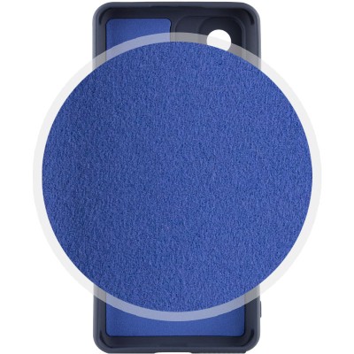 Чохол Silicone Cover Lakshmi Full Camera (A) для Xiaomi Redmi 12C Синій / Midnight Blue