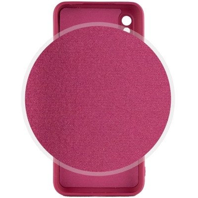 Чохол Silicone Cover Lakshmi Full Camera (A) для Xiaomi Redmi 9A Бордовий / Marsala