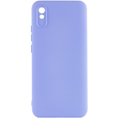 Чохол Silicone Cover Lakshmi Full Camera (A) для Xiaomi Redmi 9A Бузковий / Dasheen