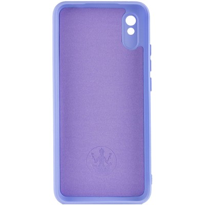 Чохол Silicone Cover Lakshmi Full Camera (A) для Xiaomi Redmi 9A Бузковий / Dasheen
