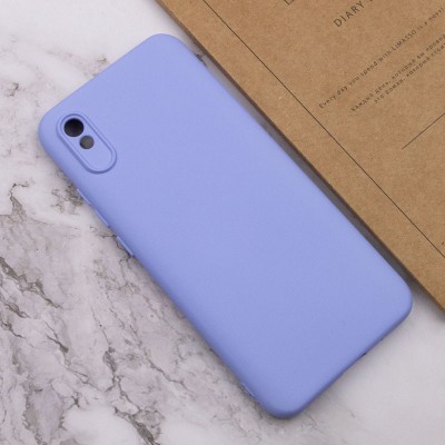 Чохол Silicone Cover Lakshmi Full Camera (A) для Xiaomi Redmi 9A Бузковий / Dasheen
