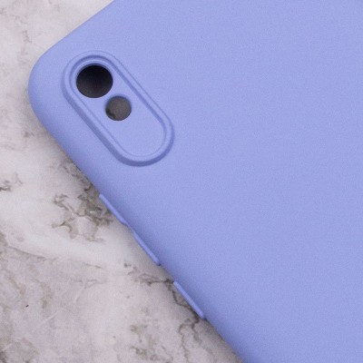 Чохол Silicone Cover Lakshmi Full Camera (A) для Xiaomi Redmi 9A Бузковий / Dasheen