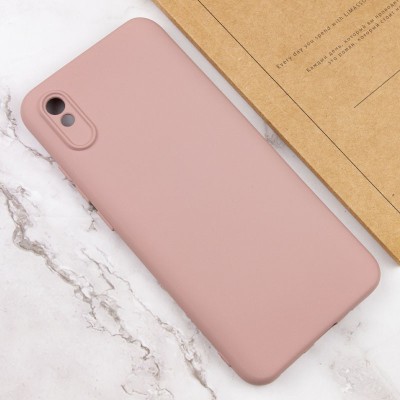 Чохол Silicone Cover Lakshmi Full Camera (A) для Xiaomi Redmi 9A Рожевий / Pink Sand