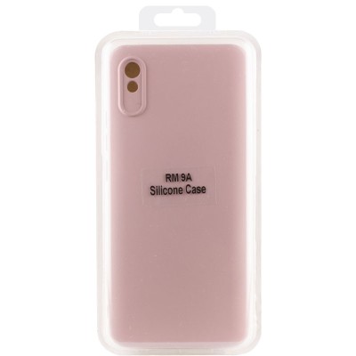 Чохол Silicone Cover Lakshmi Full Camera (A) для Xiaomi Redmi 9A Рожевий / Pink Sand
