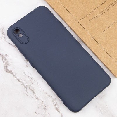 Чохол Silicone Cover Lakshmi Full Camera (A) для Xiaomi Redmi 9A Синій / Midnight Blue