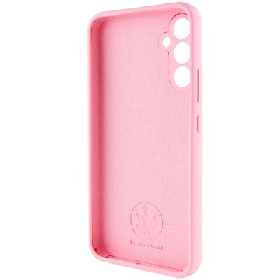 Чохол Silicone Cover Lakshmi Full Camera (AAA) для Samsung Galaxy A34 5G Рожевий / Light pink
