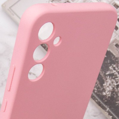 Чохол Silicone Cover Lakshmi Full Camera (AAA) для Samsung Galaxy A34 5G Рожевий / Light pink