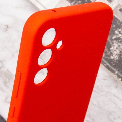 Чохол Silicone Cover Lakshmi Full Camera (AAA) для Samsung Galaxy A34 5G Червоний / Red
