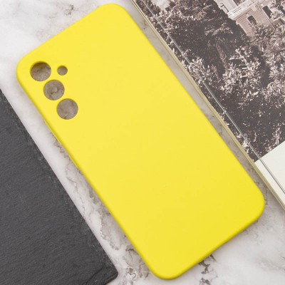 Чохол Silicone Cover Lakshmi Full Camera (AAA) для Samsung Galaxy A54 5G Жовтий / Yellow