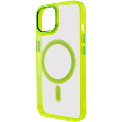 Чохол TPU Iris with MagSafe для Apple iPhone 14 (6.1") Жовтий