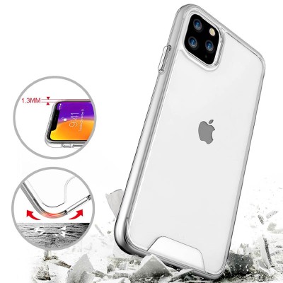 Чохол TPU Space Case transparent для Apple iPhone 11 Pro Max (6.5") Прозорий Чохол TPU Space Case transparent для Apple iPhone 11 Pro Max (6.5") Прозорий