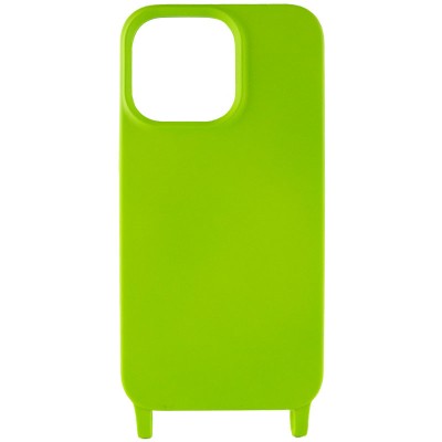 Чохол TPU two straps California для Apple iPhone 12 Pro Max (6.7") Салатовий