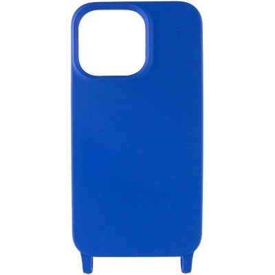 Чохол TPU two straps California для Apple iPhone 12 Pro Max (6.7") Синій / Iris