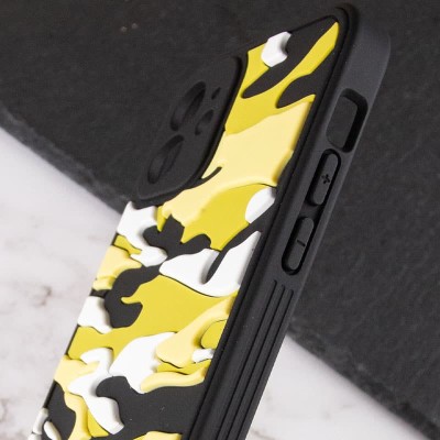 Чохол TPU+PC Army Collection для Apple iPhone 12 (6.1") Жовтий Чохол TPU+PC Army Collection для Apple iPhone 12 (6.1") Жовтий