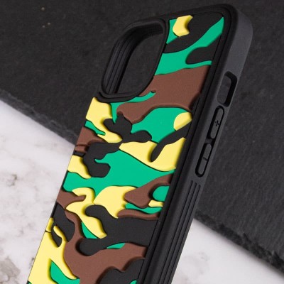 Чохол TPU+PC Army Collection для Apple iPhone 13 Pro (6.1") Зелений Чохол TPU+PC Army Collection для Apple iPhone 13 Pro (6.1") Зелений