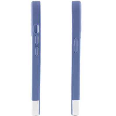 Чохол TPU+PC Bichromatic для Apple iPhone 13 (6.1") Blue / White