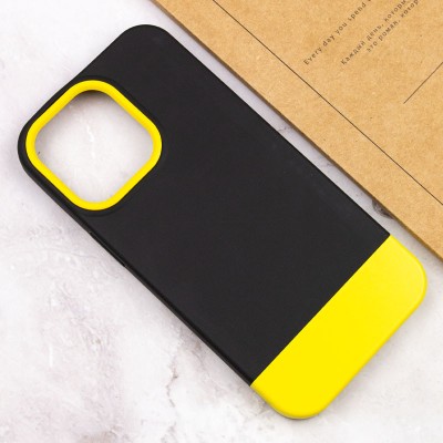 Чохол TPU+PC Bichromatic для Apple iPhone 13 Pro Max (6.7") Black / Yellow