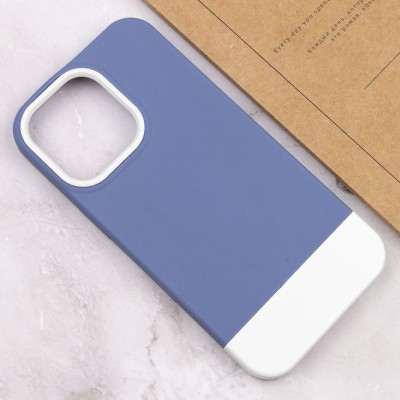 Чохол TPU+PC Bichromatic для Apple iPhone 13 Pro Max (6.7") Blue / White