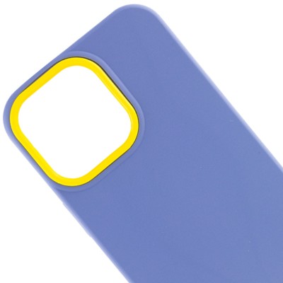 Чохол TPU+PC Bichromatic для Apple iPhone 13 Pro Max (6.7") Blue / Yellow
