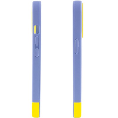 Чохол TPU+PC Bichromatic для Apple iPhone 13 Pro Max (6.7") Blue / Yellow