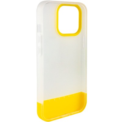 Чохол TPU+PC Bichromatic для Apple iPhone 13 Pro Max (6.7") Matte / Yellow