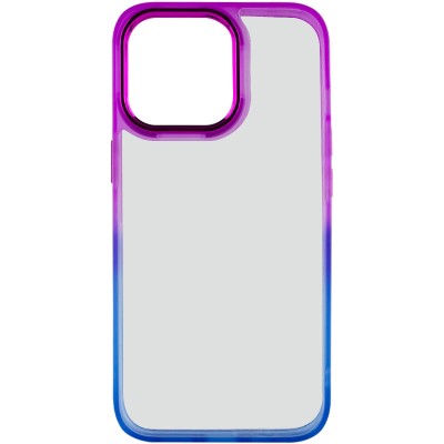 Чохол TPU+PC Fresh sip series для Apple iPhone 13 Pro (6.1") Синій / Фіолетовий