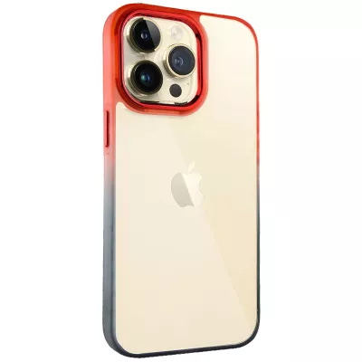 Чохол TPU+PC Fresh sip series для Apple iPhone 13 Pro (6.1") Чорний / Червоний