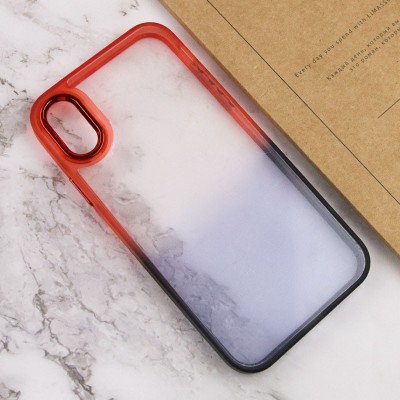 Чохол TPU+PC Fresh sip series для Apple iPhone XS Max (6.5") Чорний / Червоний