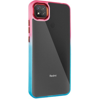 Чохол TPU+PC Fresh sip series для Xiaomi Redmi 9C Бірюзовий / Рожевий Чохол TPU+PC Fresh sip series для Xiaomi Redmi 9C Бірюзовий / Рожевий