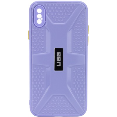 Чохол TPU+PC UAG для Apple iPhone XS Max (6.5") Бузковий