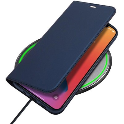 Чохол-книжка Dux Ducis з кишенею для візиток для Apple iPhone 12 Pro Max (6.7") Синій