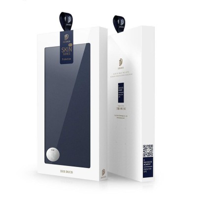 Чохол-книжка Dux Ducis з кишенею для візиток для Apple iPhone 12 Pro Max (6.7") Синій