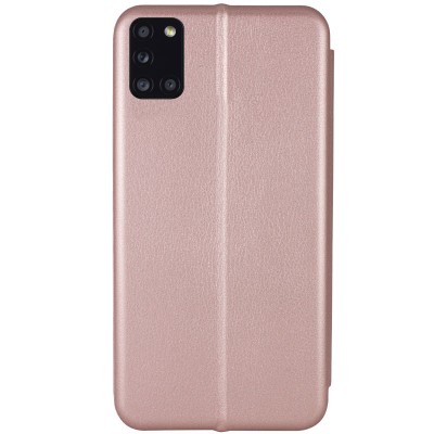 Шкіряний чохол (книжка) Classy для Samsung Galaxy A31 Rose Gold