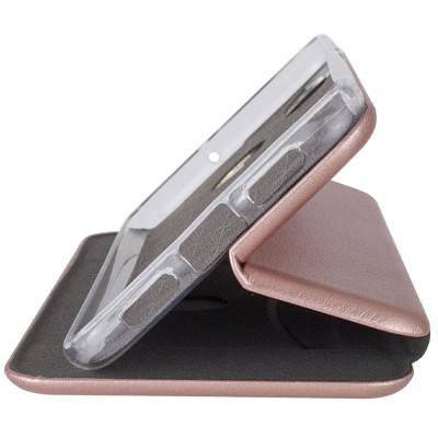Шкіряний чохол (книжка) Classy для Samsung Galaxy A31 Rose Gold