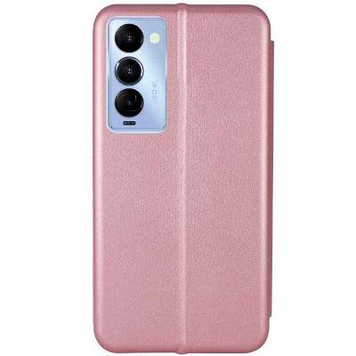 Шкіряний чохол (книжка) Classy для TECNO Camon 18 / 18P Rose Gold