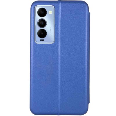 Шкіряний чохол (книжка) Classy для TECNO Camon 18 / 18P Синій