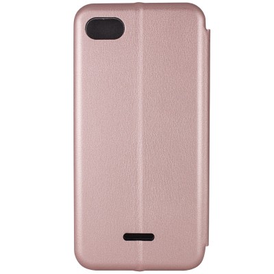 Шкіряний чохол (книжка) Classy для Xiaomi Redmi 6A Rose Gold