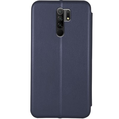 Шкіряний чохол (книжка) Classy для Xiaomi Redmi 9 Темно-синій