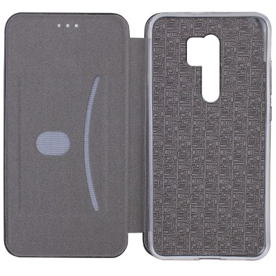 Шкіряний чохол (книжка) Classy для Xiaomi Redmi 9 Темно-синій