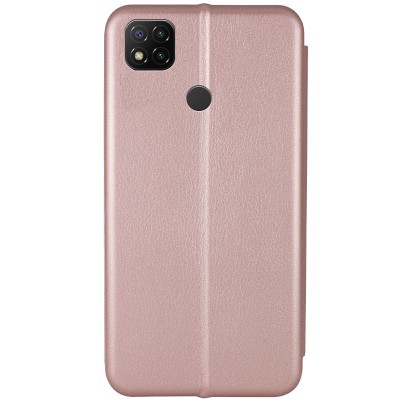 Шкіряний чохол (книжка) Classy для Xiaomi Redmi 9C / 10A Rose Gold