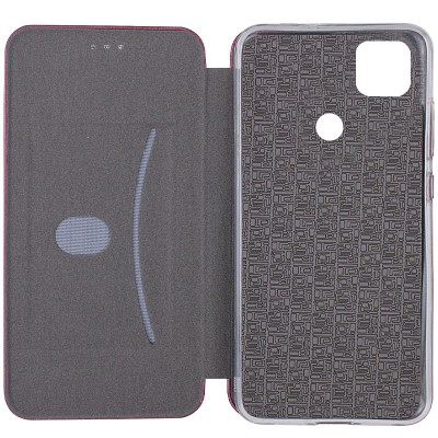 Шкіряний чохол (книжка) Classy для Xiaomi Redmi 9C / 10A Бордовий