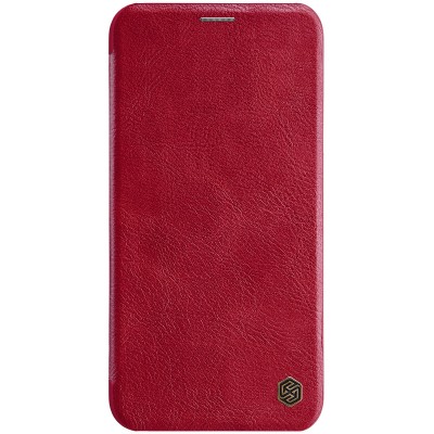Шкіряний чохол (книжка) Nillkin Qin Series для Apple iPhone 11 Pro (5.8") Червоний
