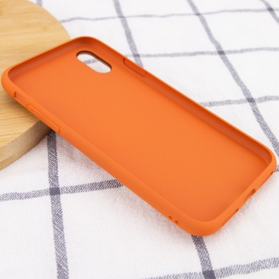 Шкіряний чохол Xshield для Apple iPhone XR (6.1") Помаранчевий / Apricot